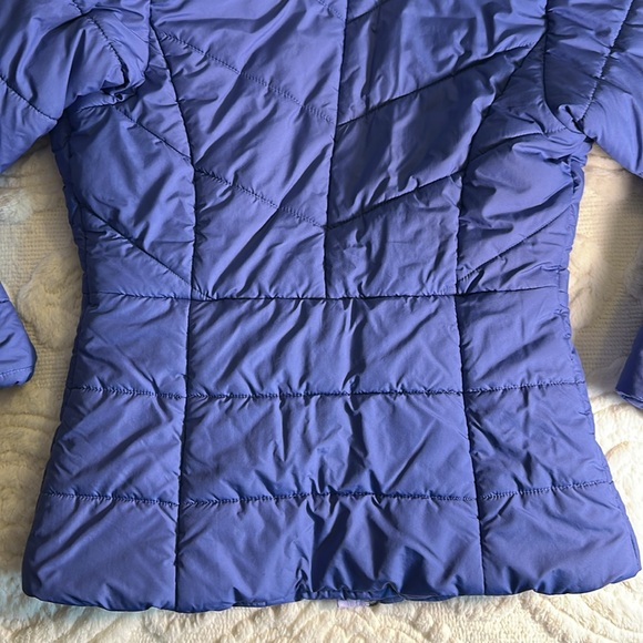 Columbia Blue Hooded puffer Jacket youth sz M(10-12) - Picture 9 of 13